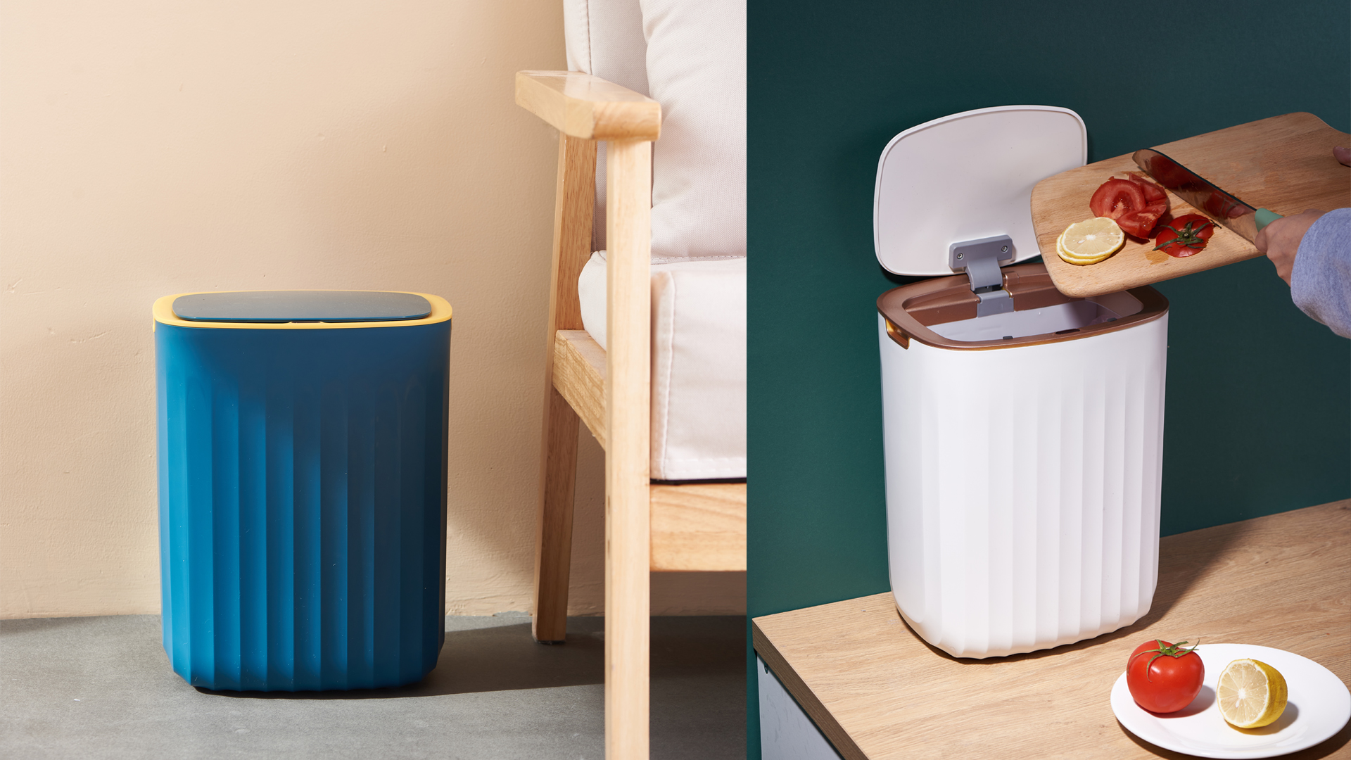 Different Types of Smart Trash Can, Automatic Dustbin